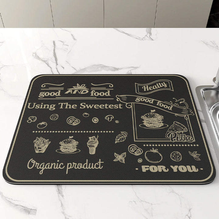 Lisslune | Superabsorbent drainage mat for the kitchen