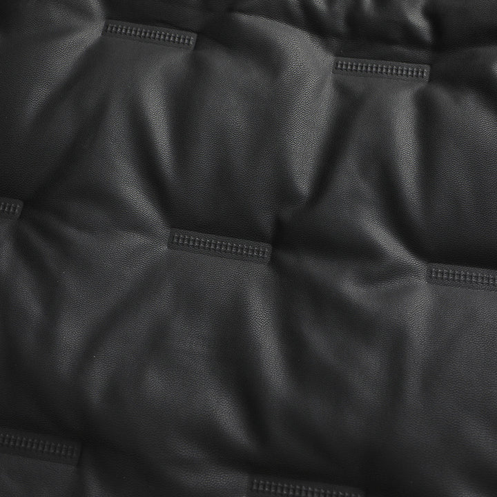 Men's Quilted Winter Jacket with Faux Fur Collar Lisslune