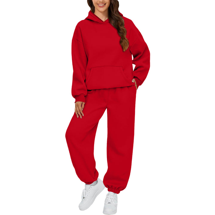 Women's Comfortable Hoodie Suit Made of Soft Sweat Fabric Lisslune