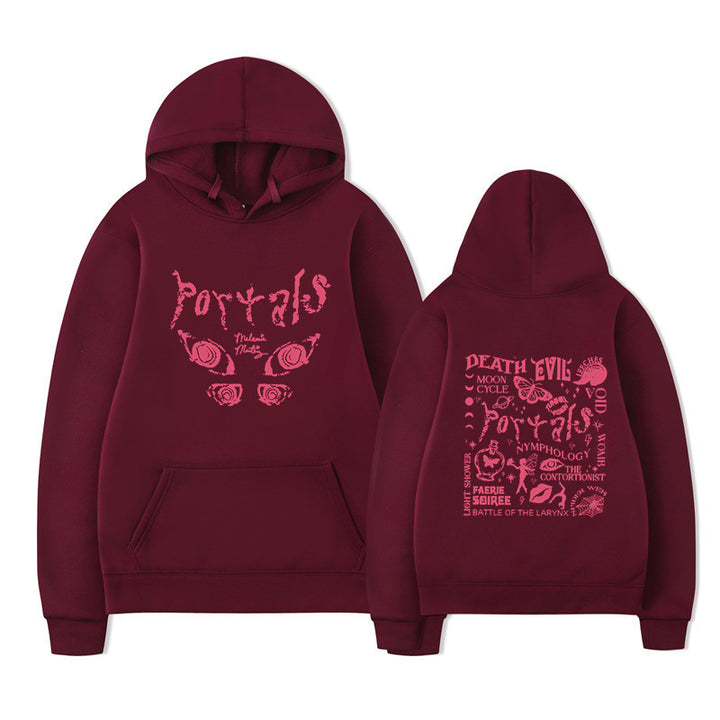 Women's hoodie with creative motif and comfortable fit Lisslune