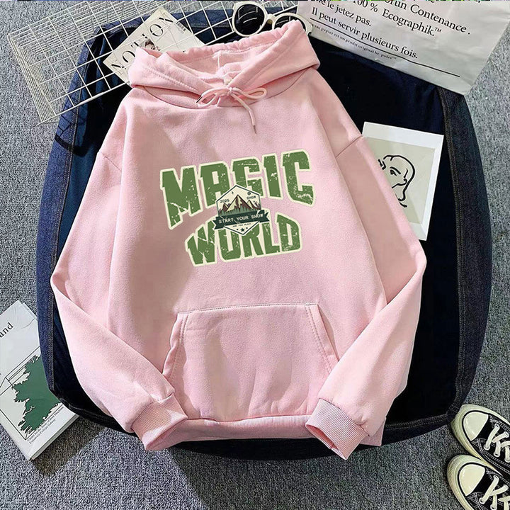 Women’s hoodie with modern graphic print Lisslune