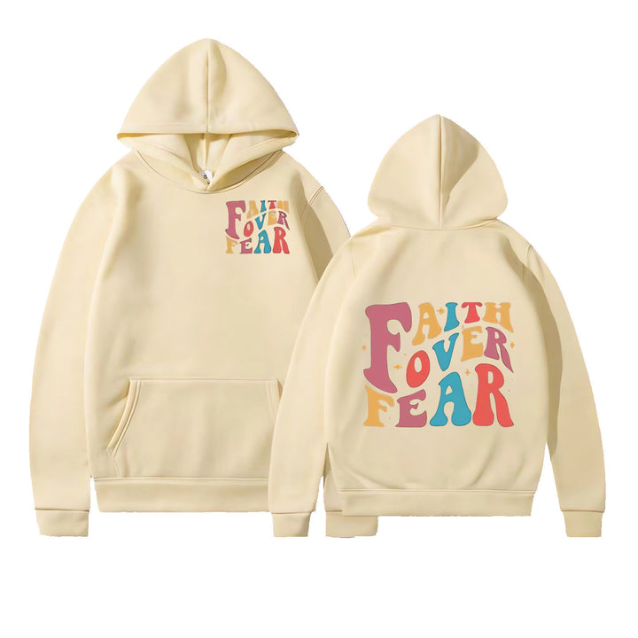 Women's Hoodie with Motivational Graphic Details Lisslune