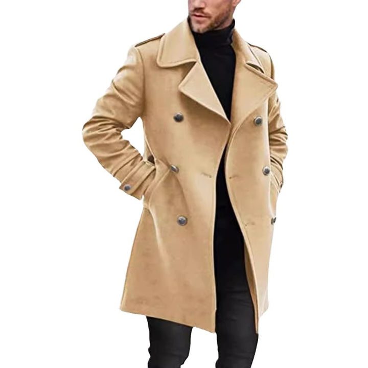 Men's elegant and lighter spring trench coat Lisslune