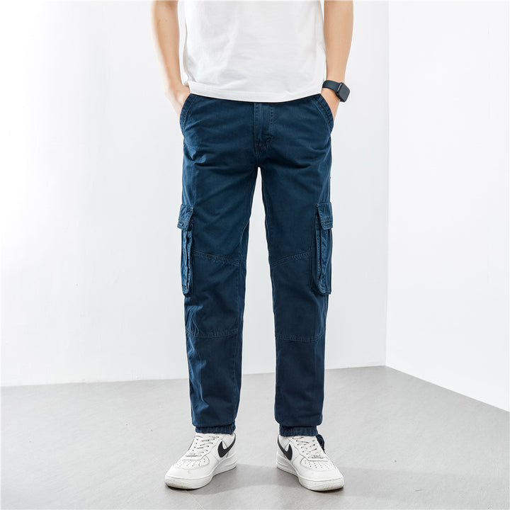 Men's cargo pants with practical pockets and modern cut Lisslune
