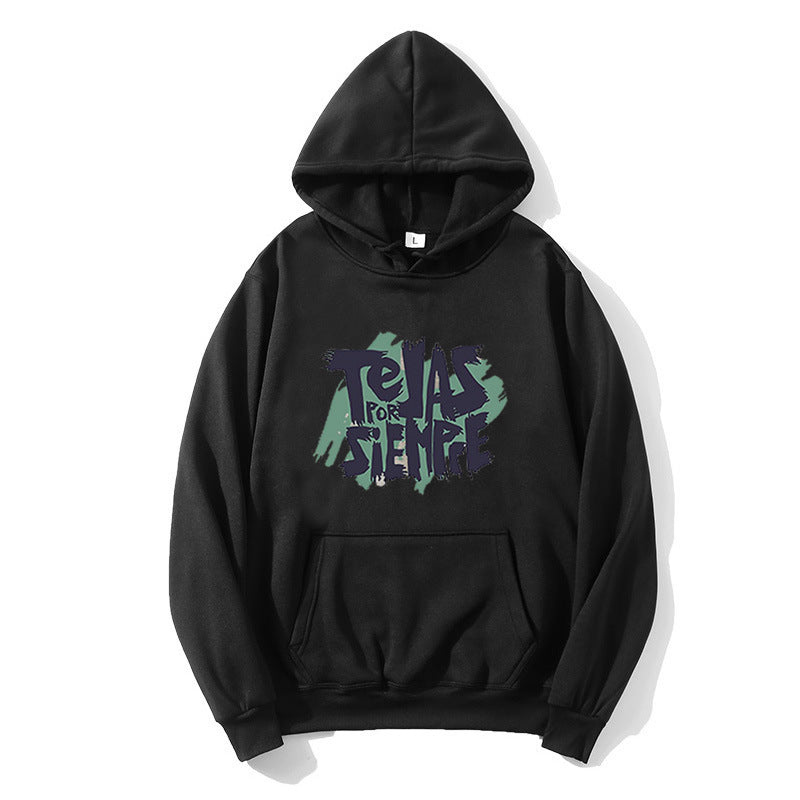 Ladies Hoodie with artistic graphic print Lisslune