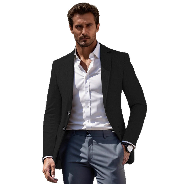 Men's elegant business suit blazer with slim fit Lisslune