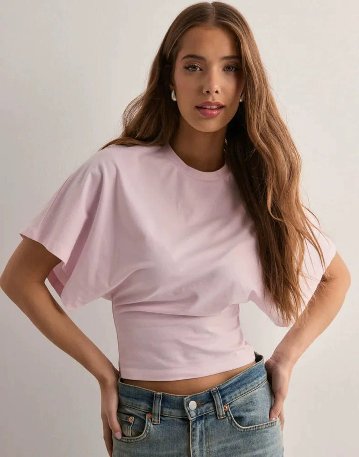Damen Bequemes Oversized T-Shirt mit modernem Schnitt Lisslune