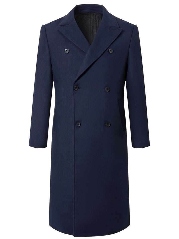 Men's elegant, tailored transitional coat Lisslune
