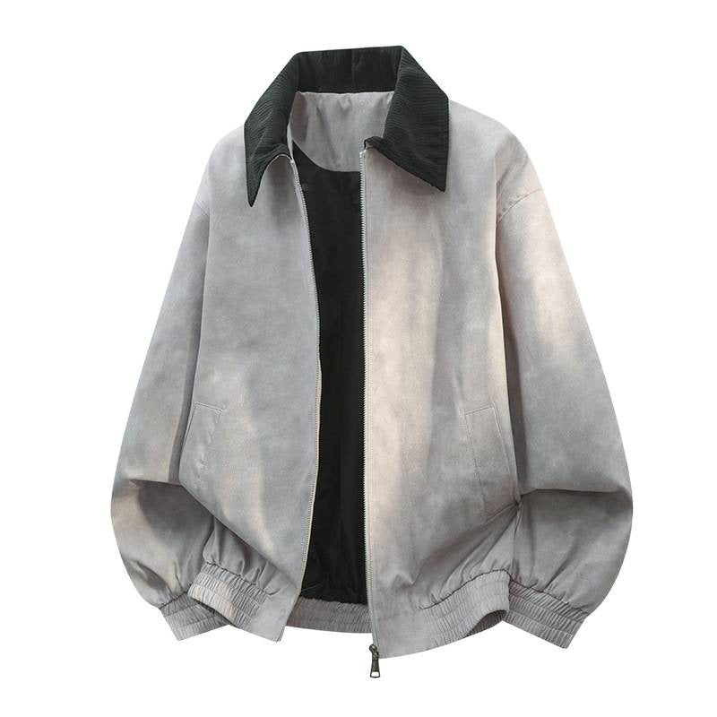 Men's transitional jacket with modern cut and functional pockets Lisslune