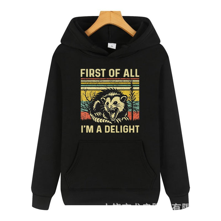 Women's hoodie with creative animal graphic and comfortable fit Lisslune