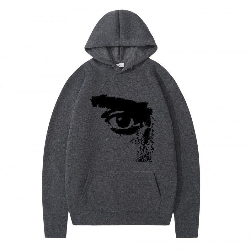Women’s hoodie with modern, artistic print Lisslune