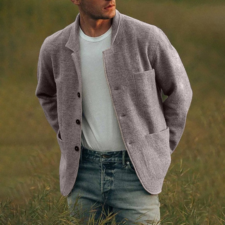 Men's casual cardigan jacket Lisslune