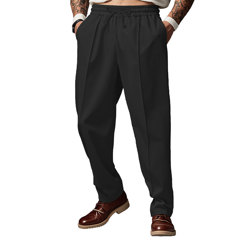 Men's jogging pants with side inserts and elastic waistband Lisslune