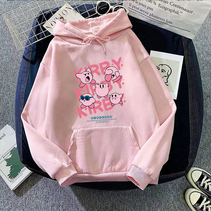 Women's hoodie with playful Kirby motif Lisslune
