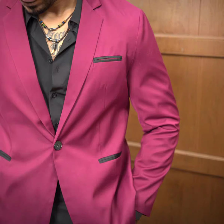 Men's elegant blazer with modern cut Lisslune