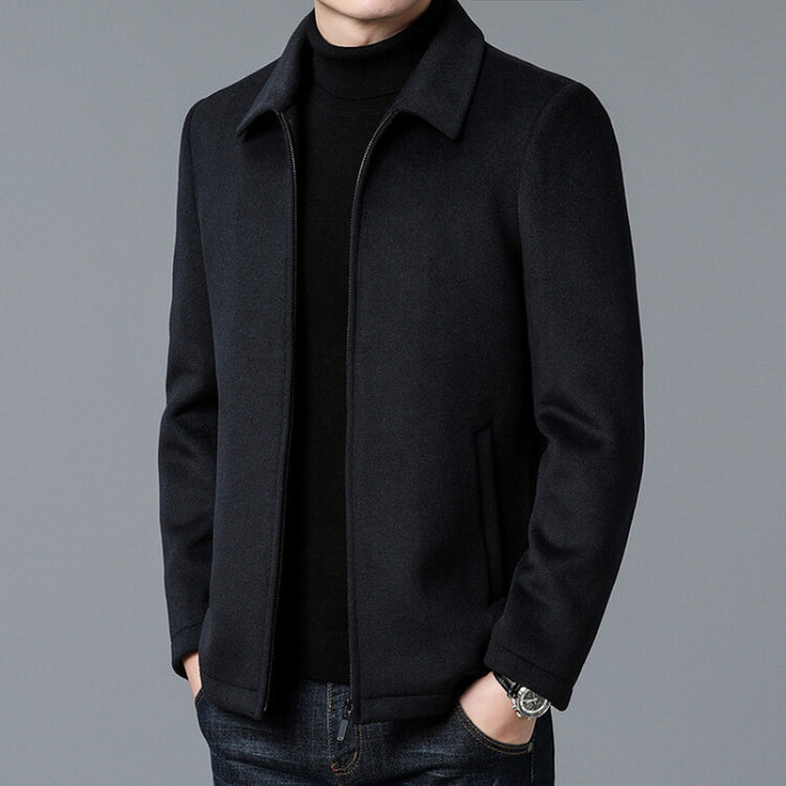 Men's Elegant Wool Jacket Lisslune