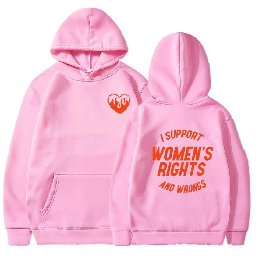 Women's hoodie with inspiring message design Lisslune
