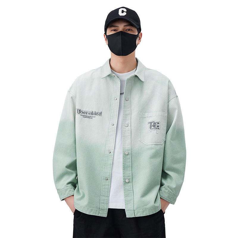 Men's Casual Overshirt Jacket with Unique Design Lisslune