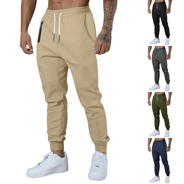 Men's sporty jogger pants with drawstring and practical pockets Lisslune