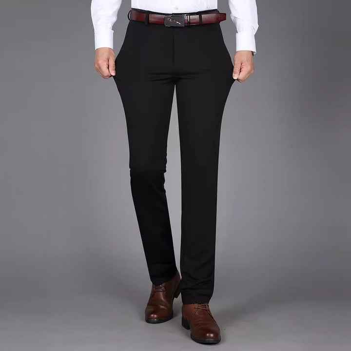 Men's High Quality Fabric Trousers in Elegant Cut Lisslune