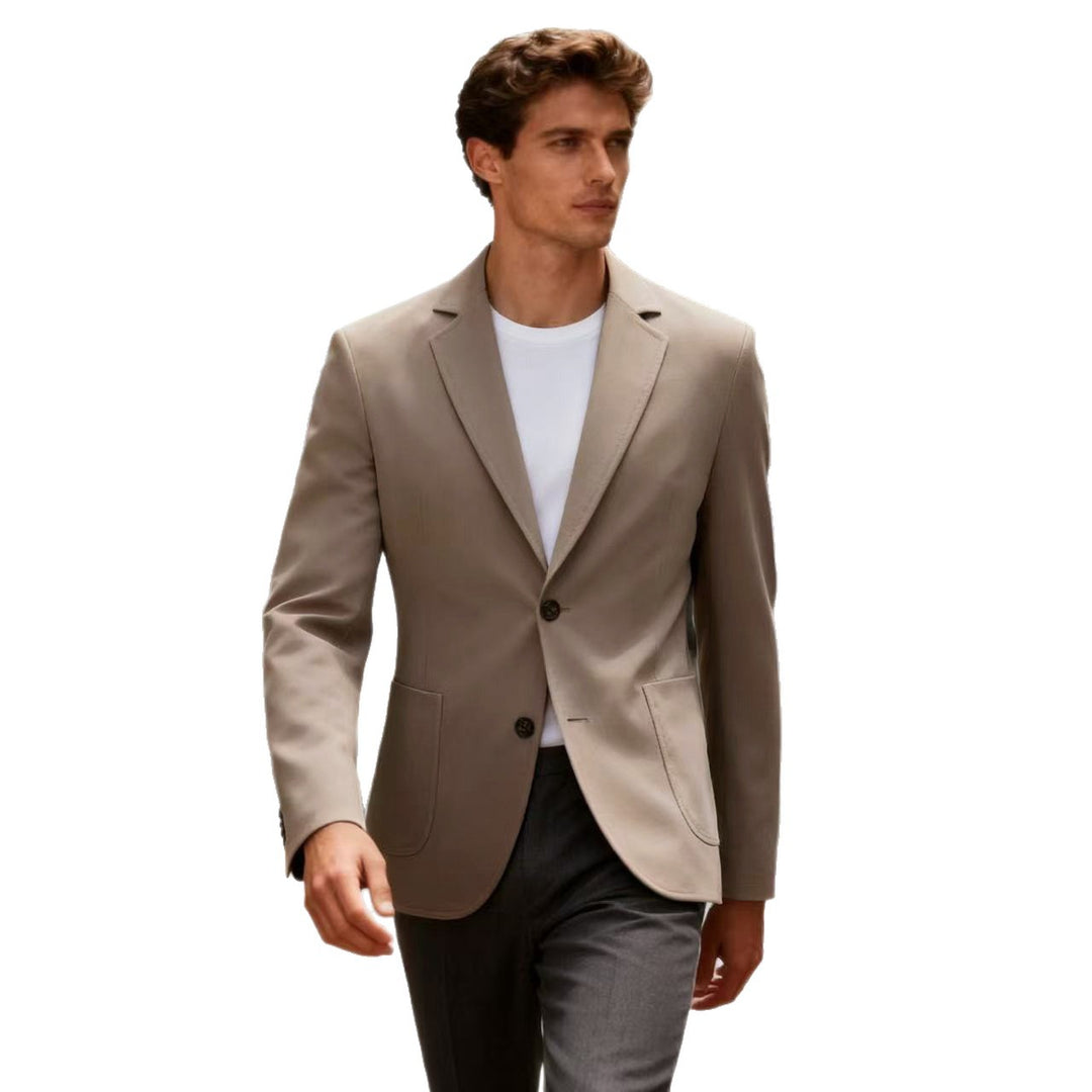 Men's stylish Regular-Fit blazer with two buttons and pockets Lisslune