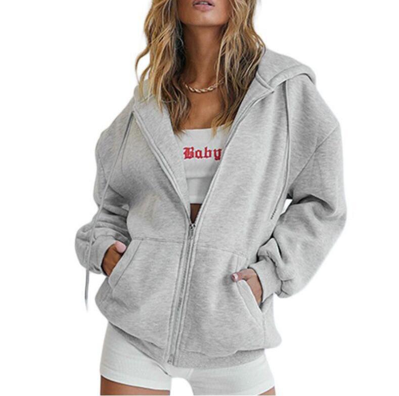 Women Oversized Hoodie Jacket Lisslune