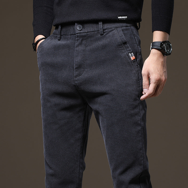 Men's Elegant Casual Pants with Stylish Cut Lisslune