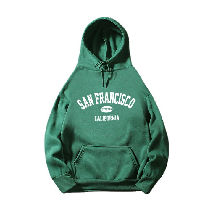 Women's hoodie with casual San Francisco print and comfortable fit Lisslune