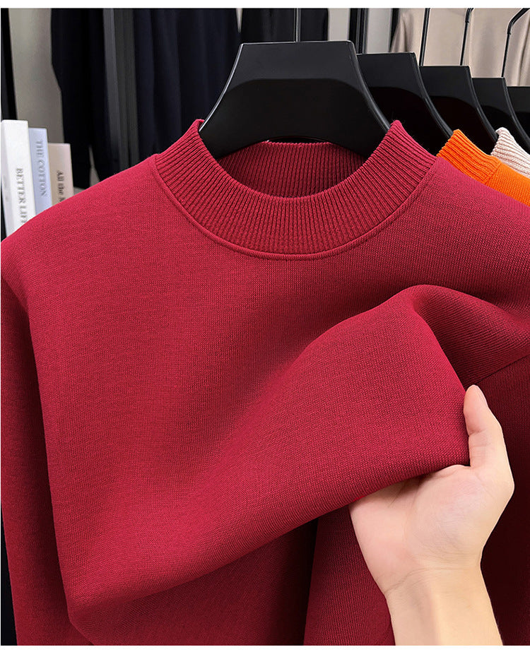 Men's Elegant Crew Neck Sweater made of high-grade cotton Lisslune