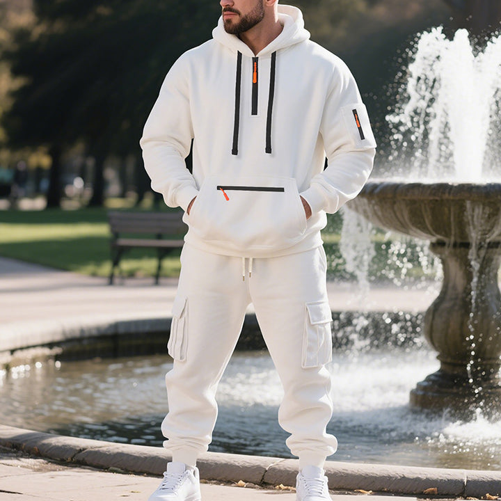 Men's tracksuit with practical pocket design Lisslune
