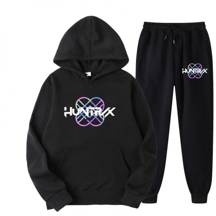 Women's tracksuit with modern graphic design and casual fit Lisslune