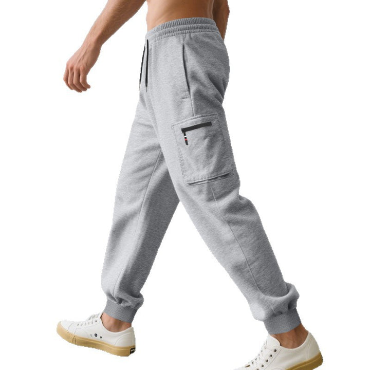 Men's Comfortable Cargo Jogging Pants with Practical Side Pockets Lisslune
