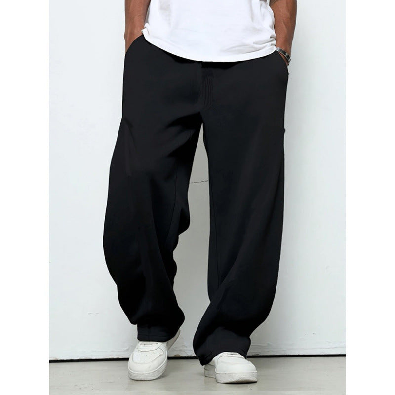 Men's loose-fitting jogging pants with a casual cut and practical pockets Lisslune