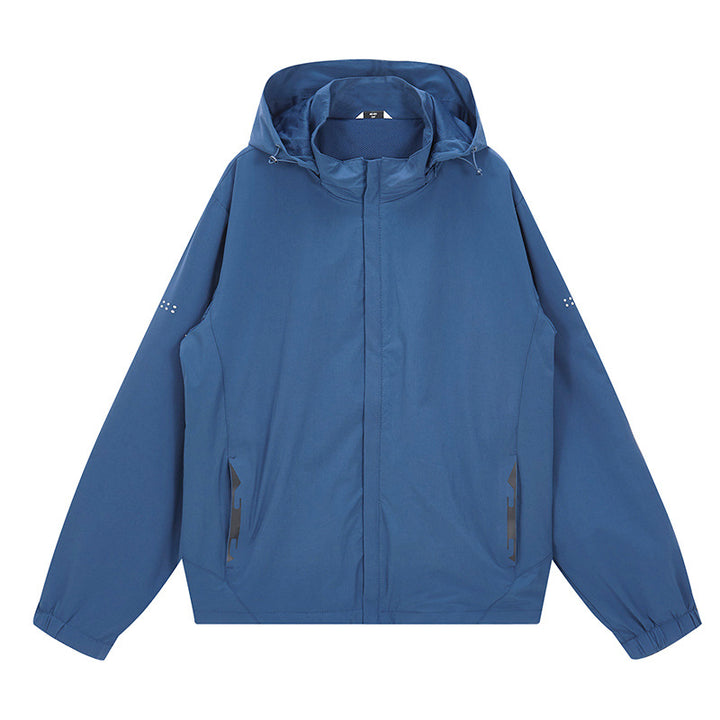 Men's Waterproof Outdoor Jacket with Adjustable Hood Lisslune