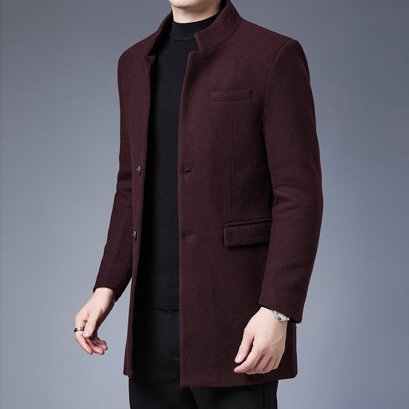 Men's elegant wool coat Lisslune