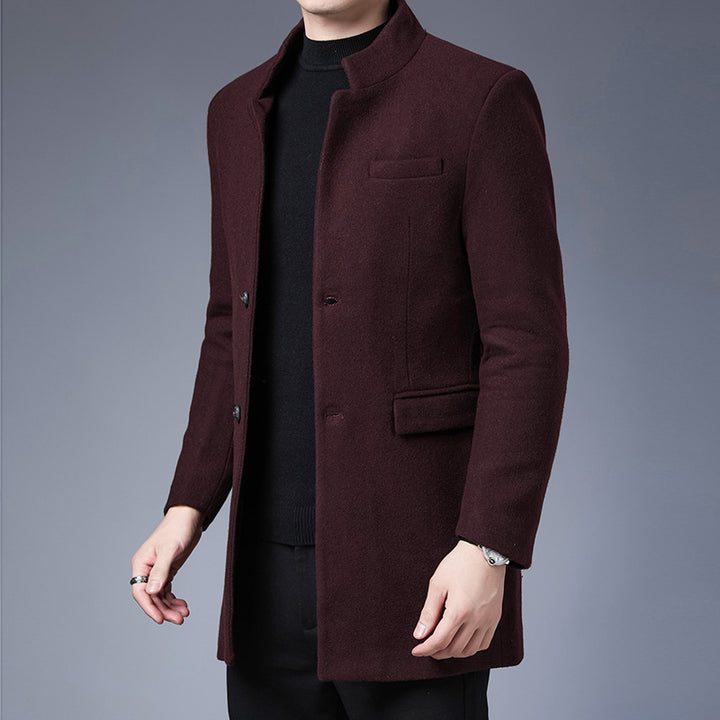 Men's elegant wool coat Lisslune