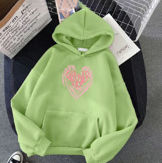 Women's hoodie with creative heart design Lisslune