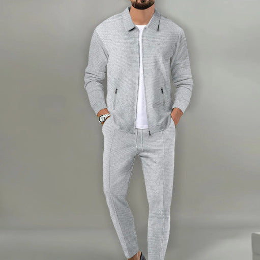 Men's Sporty Transitional Set with Fashionable Cut Lisslune