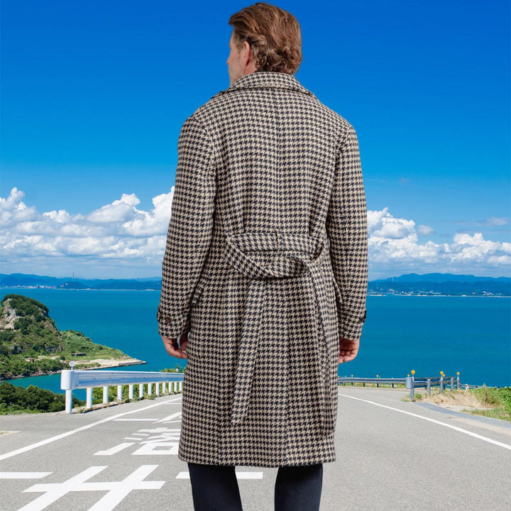 Men's classic wool coat Lisslune