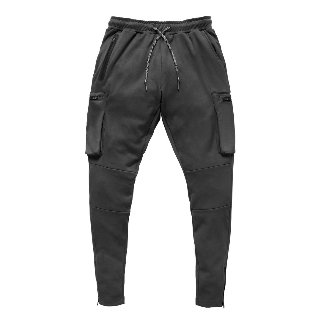 Men's cargo joggers with practical zip pockets and modern cut Lisslune