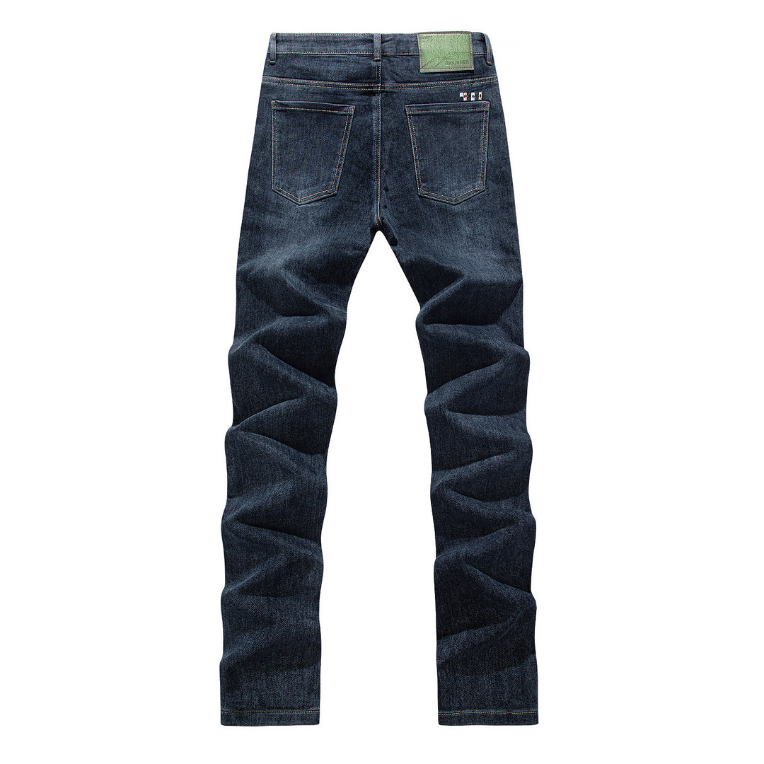 Men's cool Slim-Fit jeans with unique cut Lisslune