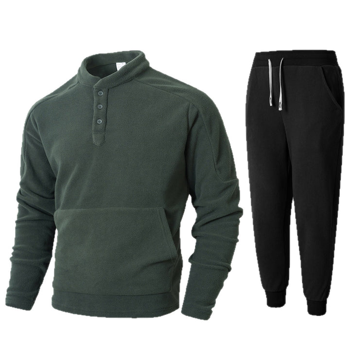 Men's Fleece Leisure Suit Lisslune