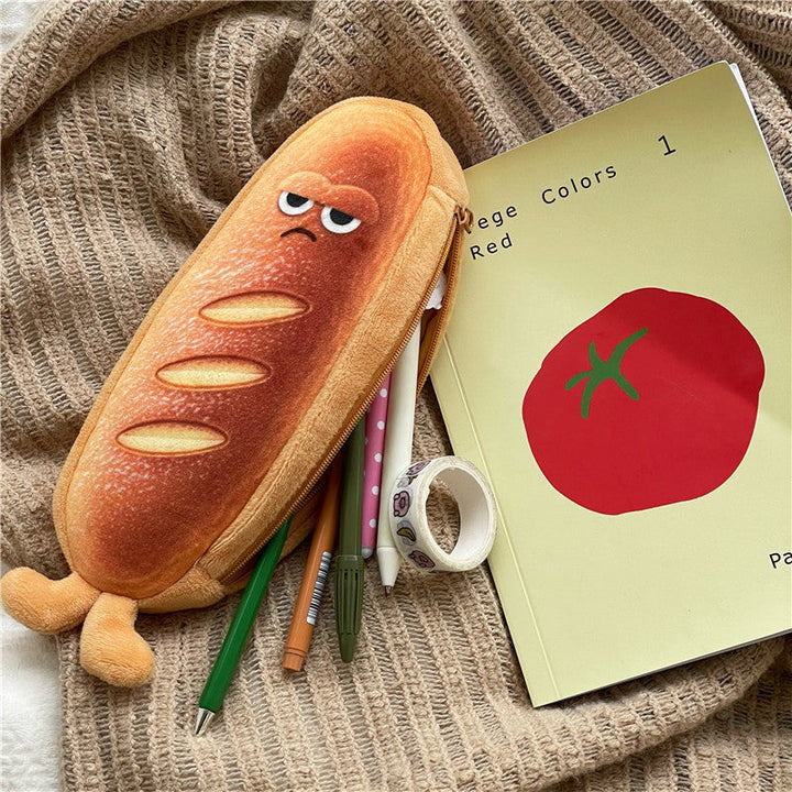 Lisslune | Large Capacity 3D-Embossed Food Pen Bag