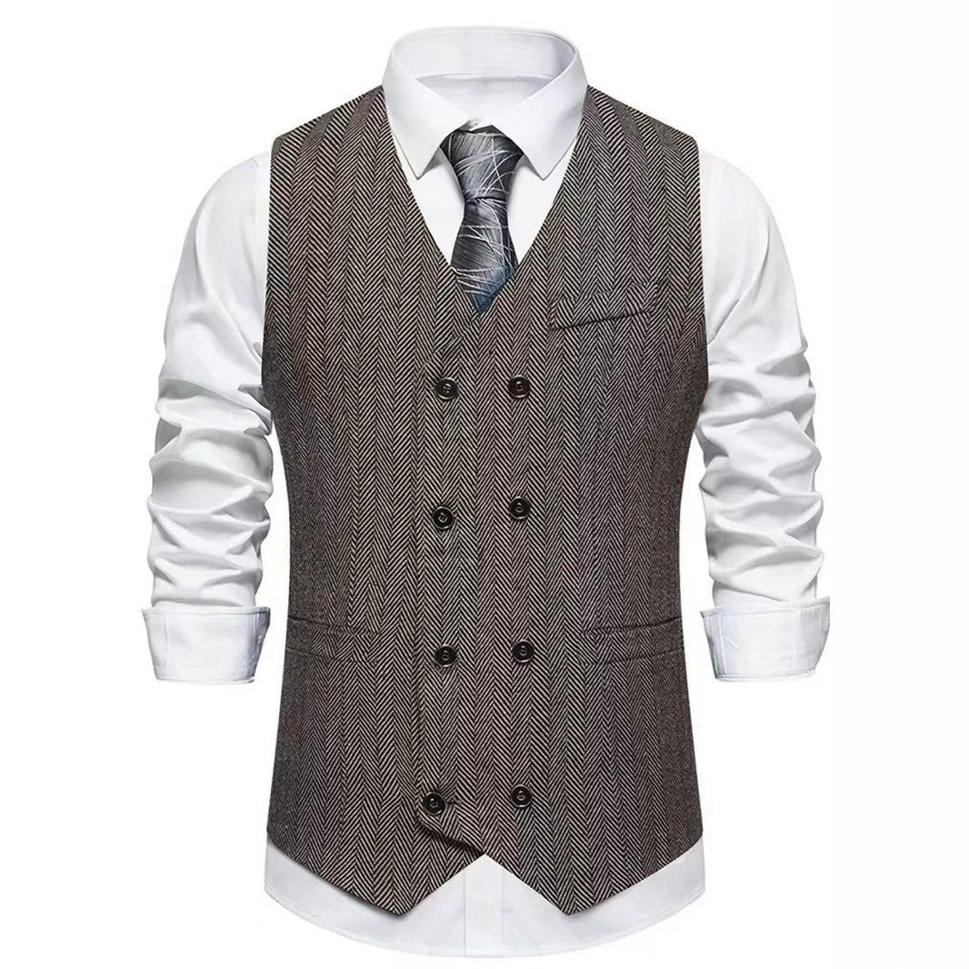 Men's elegant vest in modern design Lisslune