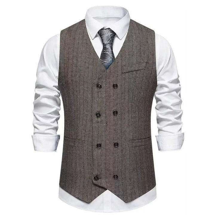 Men's elegant vest in modern design Lisslune