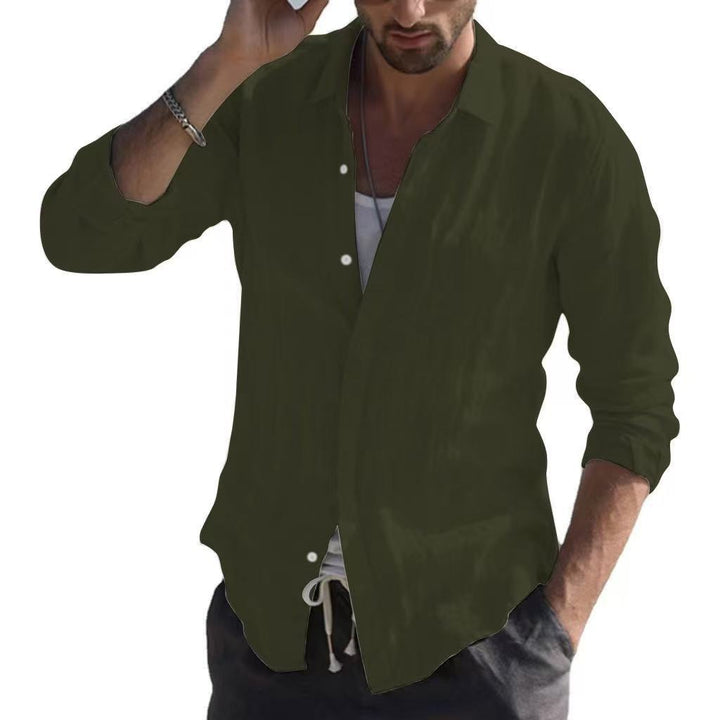 Men's Linen Shirt Lisslune
