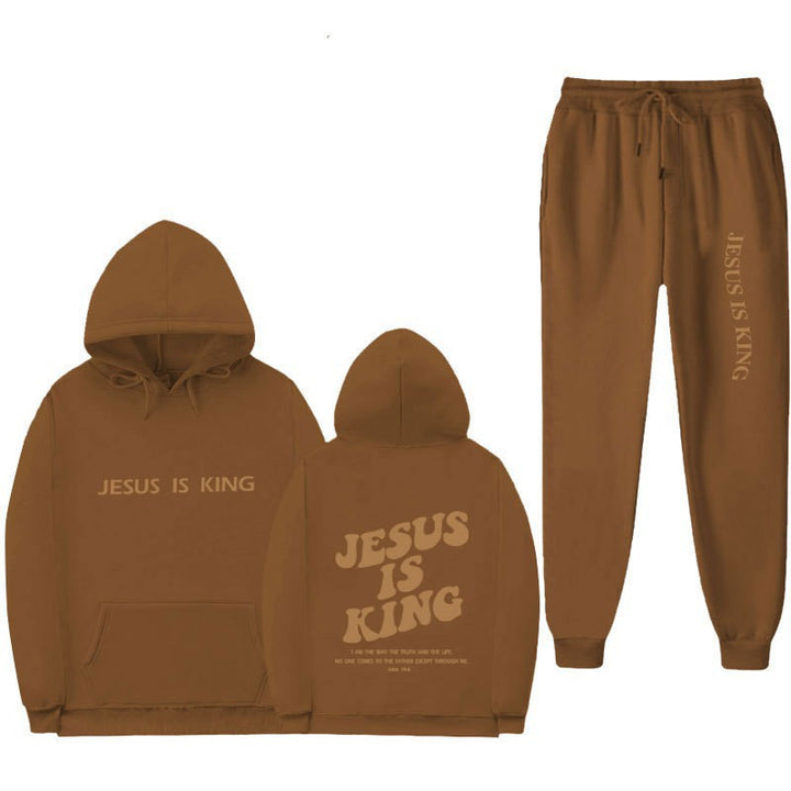 Women's Sweatshirt and Jogging Pants Set Lisslune