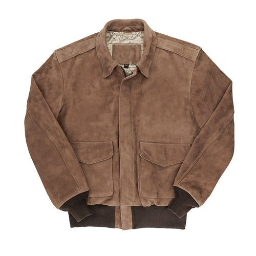 Men's suede jacket with high-quality craftsmanship and practical pockets Lisslune