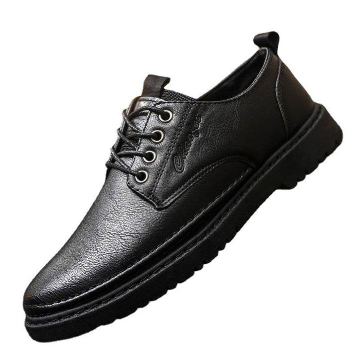 Men's lace-up shoes with modern upper material made of high-quality leather and comfortable sole Lisslune