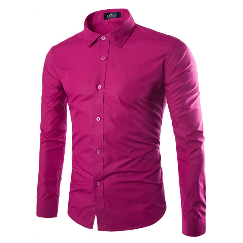 Men's elegant long sleeve shirt Lisslune
